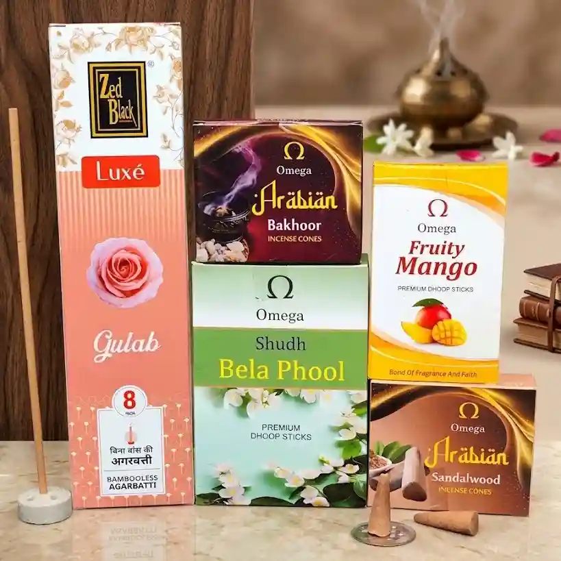 Mixed Perfume Bakoor Dhoop Package 10