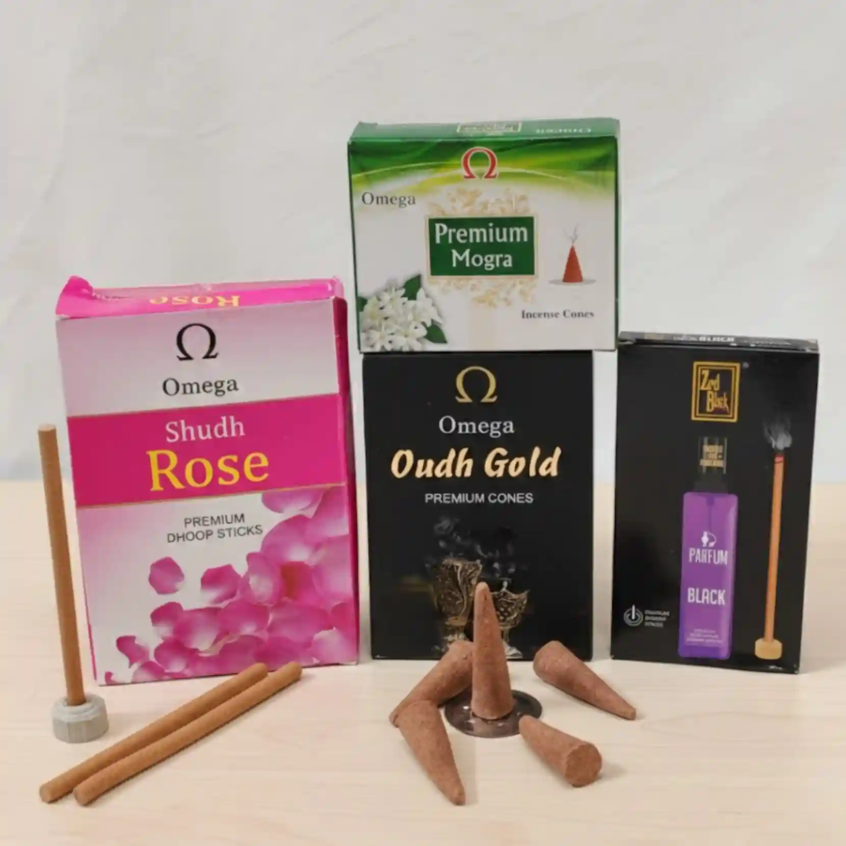 Mixed Flower Dhoop Package 