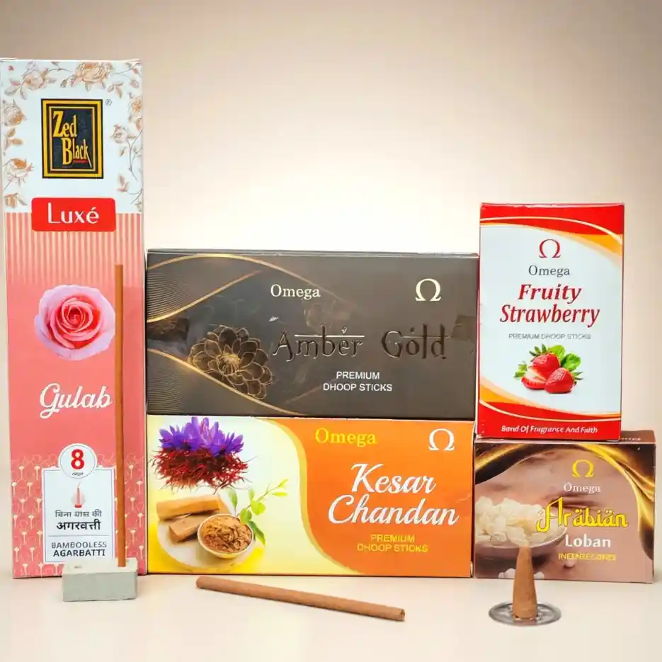 Mixed Perfume Bakoor Dhoop Package 10