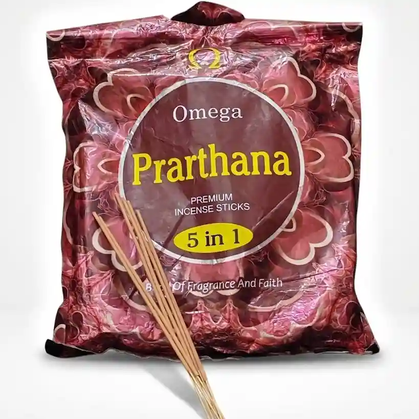 Omega Parthana Incense Sticks 5 in 1 Monthly pack