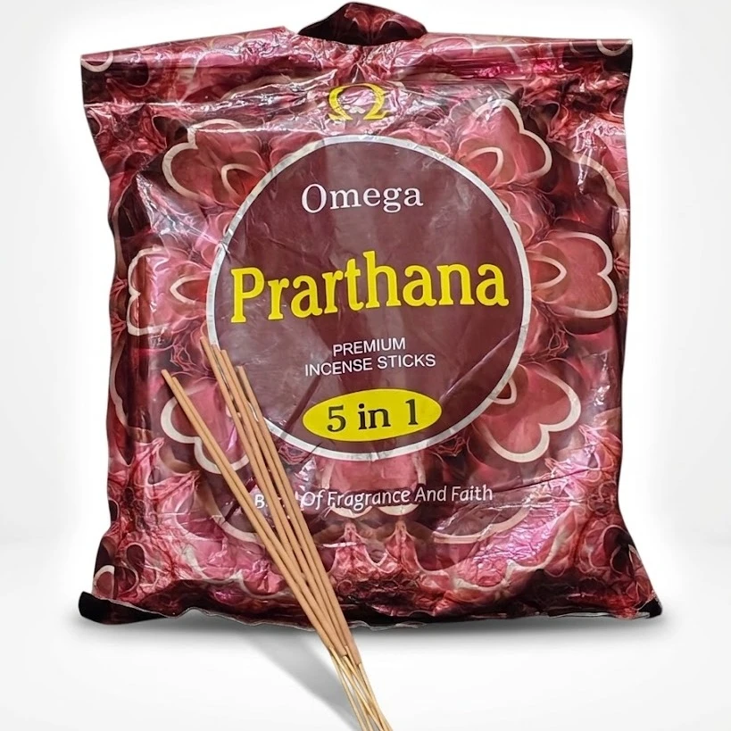 Omega Parthana Incense Sticks 5 in 1 Monthly pack