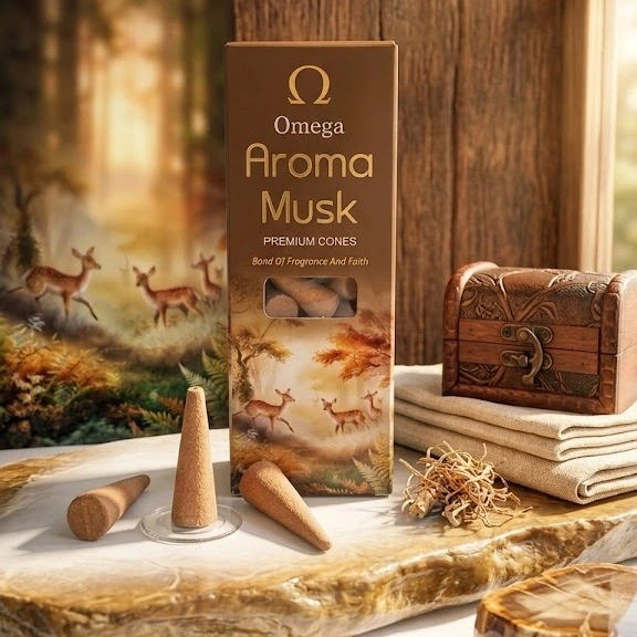 Aroma Musk Premium Dhoop Cone