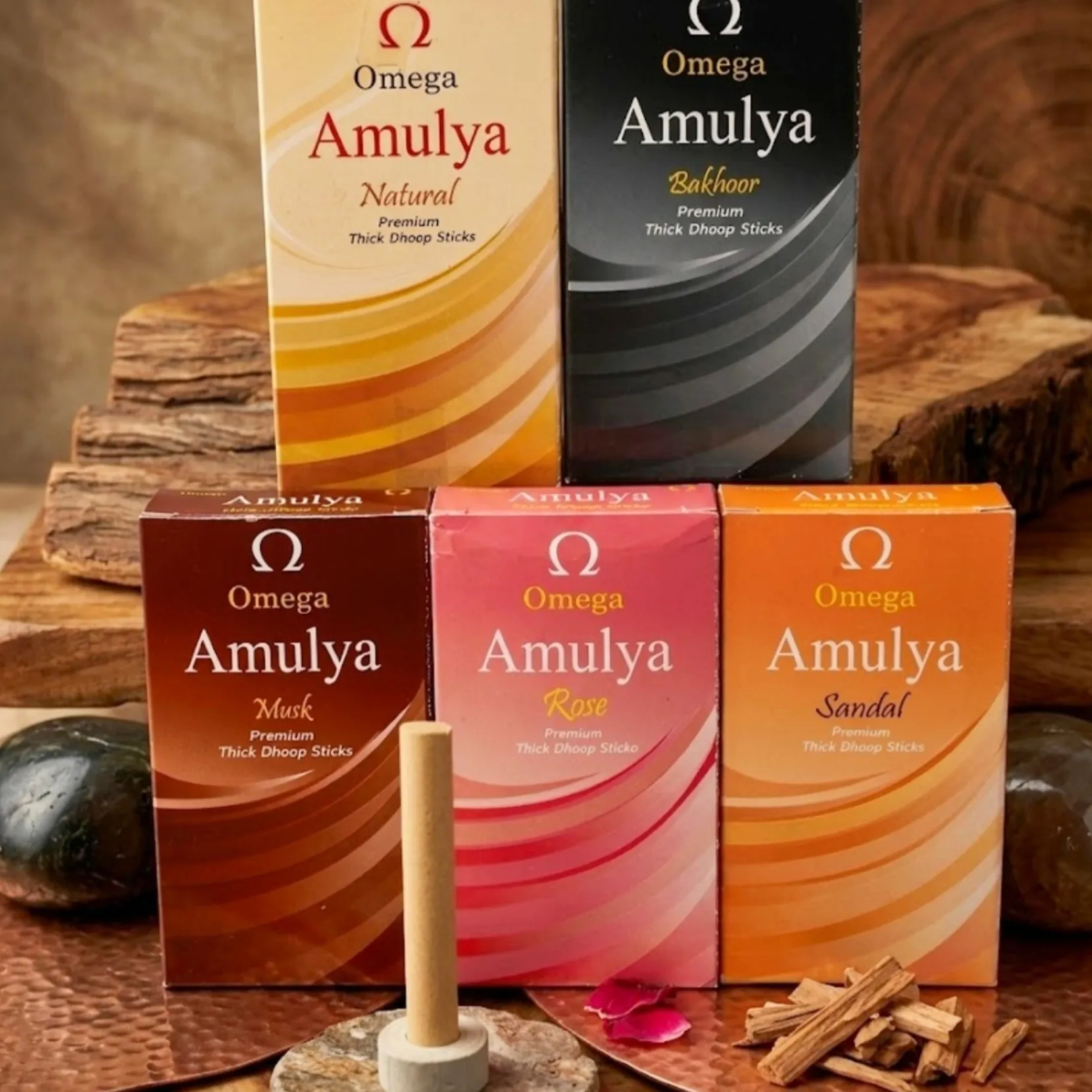 Amuliya 5 Flavour Combo Package 