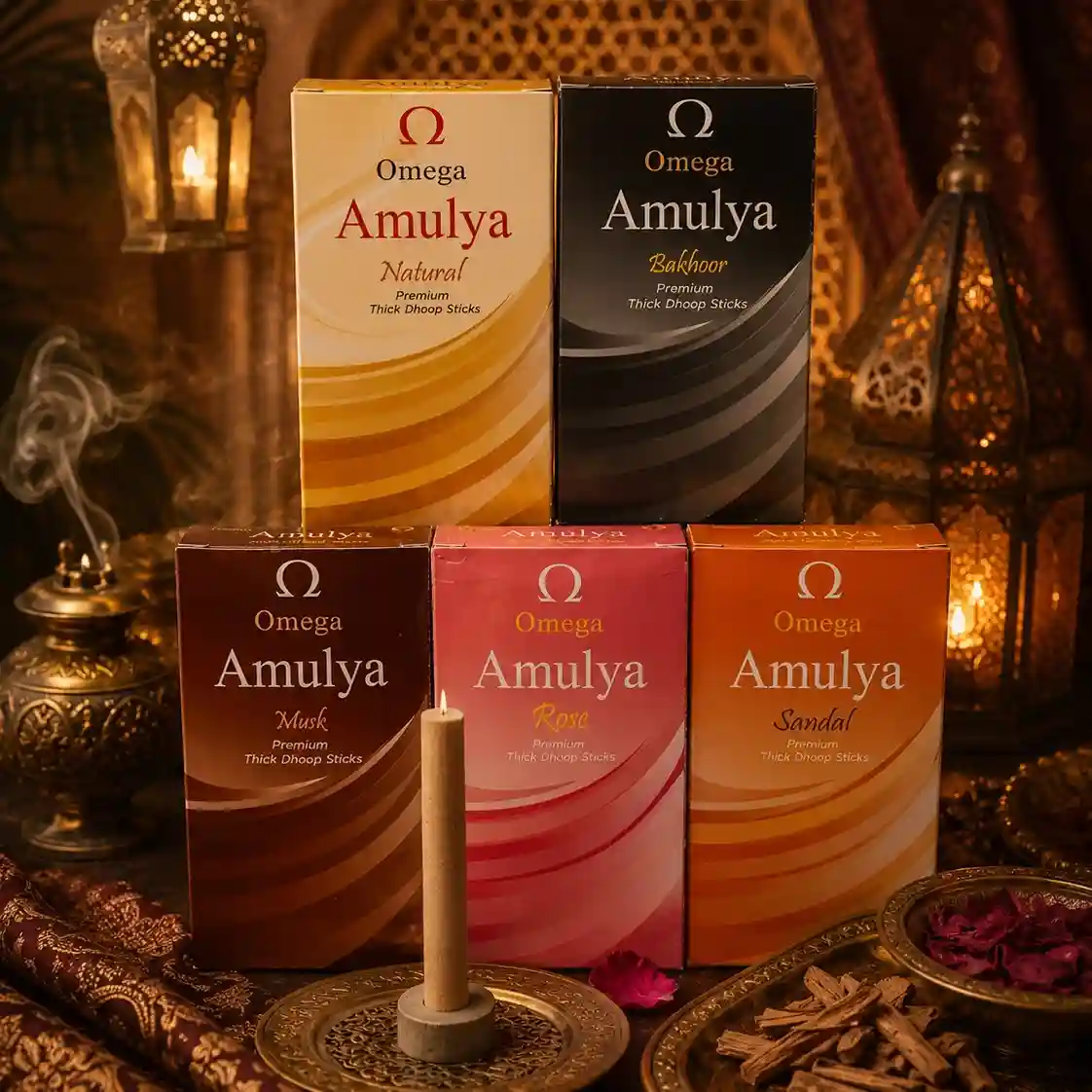 Amuliya 5 Flavour Combo Package 