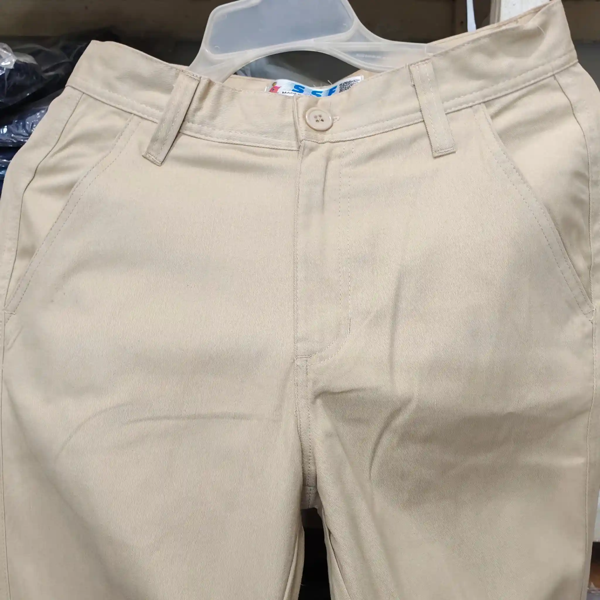 Off White Straight Cut Baggy Pants  thumbnail 4