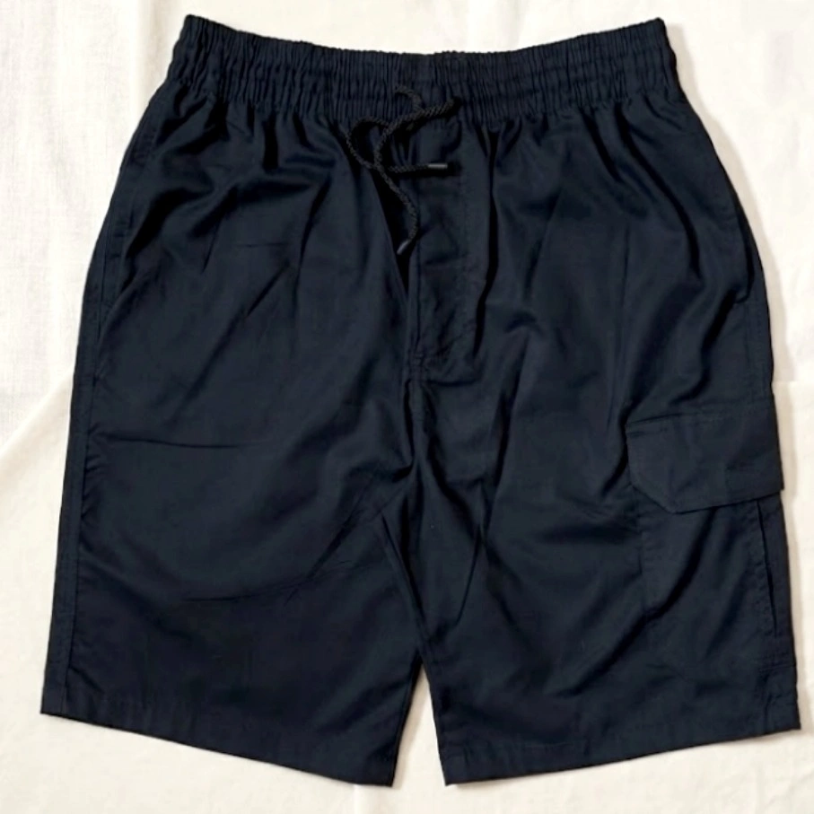 Black Colour Short Cargo Pant