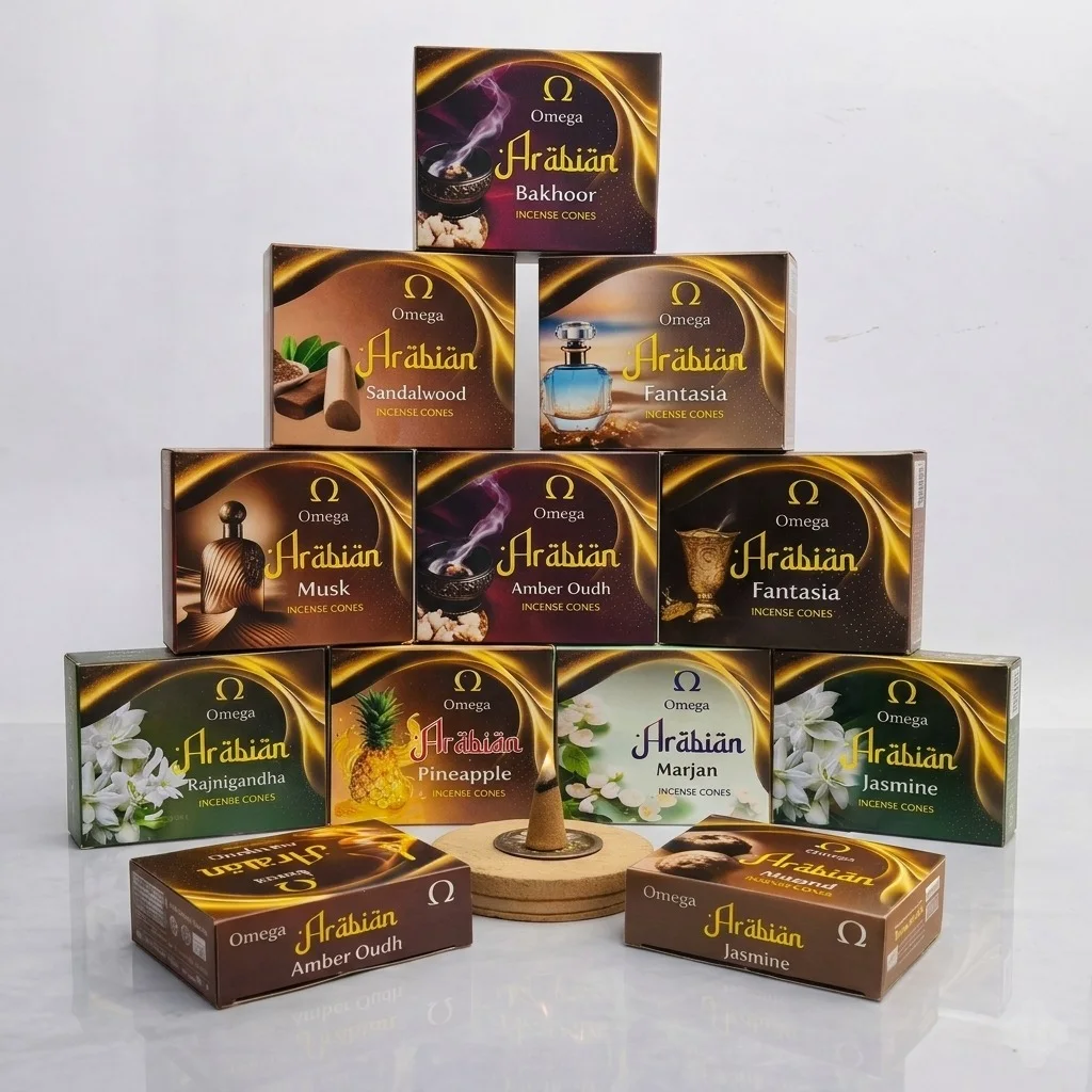 Arabian Bakhoor Incense Cone Full Box.