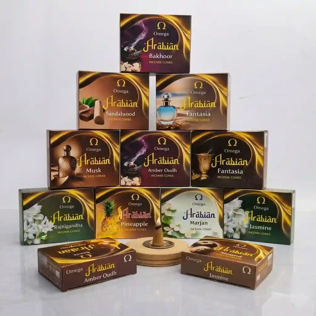 Arabian Bakhoor Incense Cone Full Box.