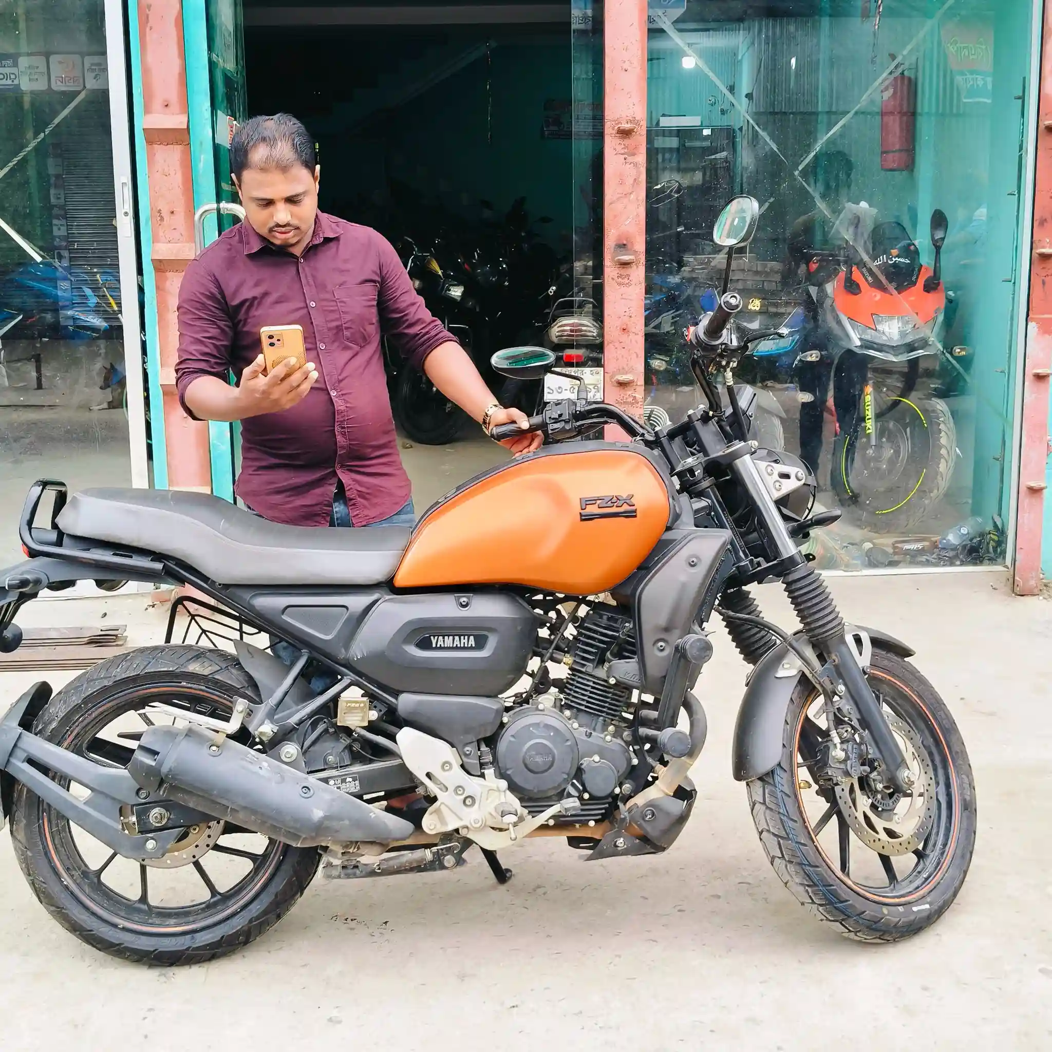 Yamaha FZX ABS Orange 9776KM