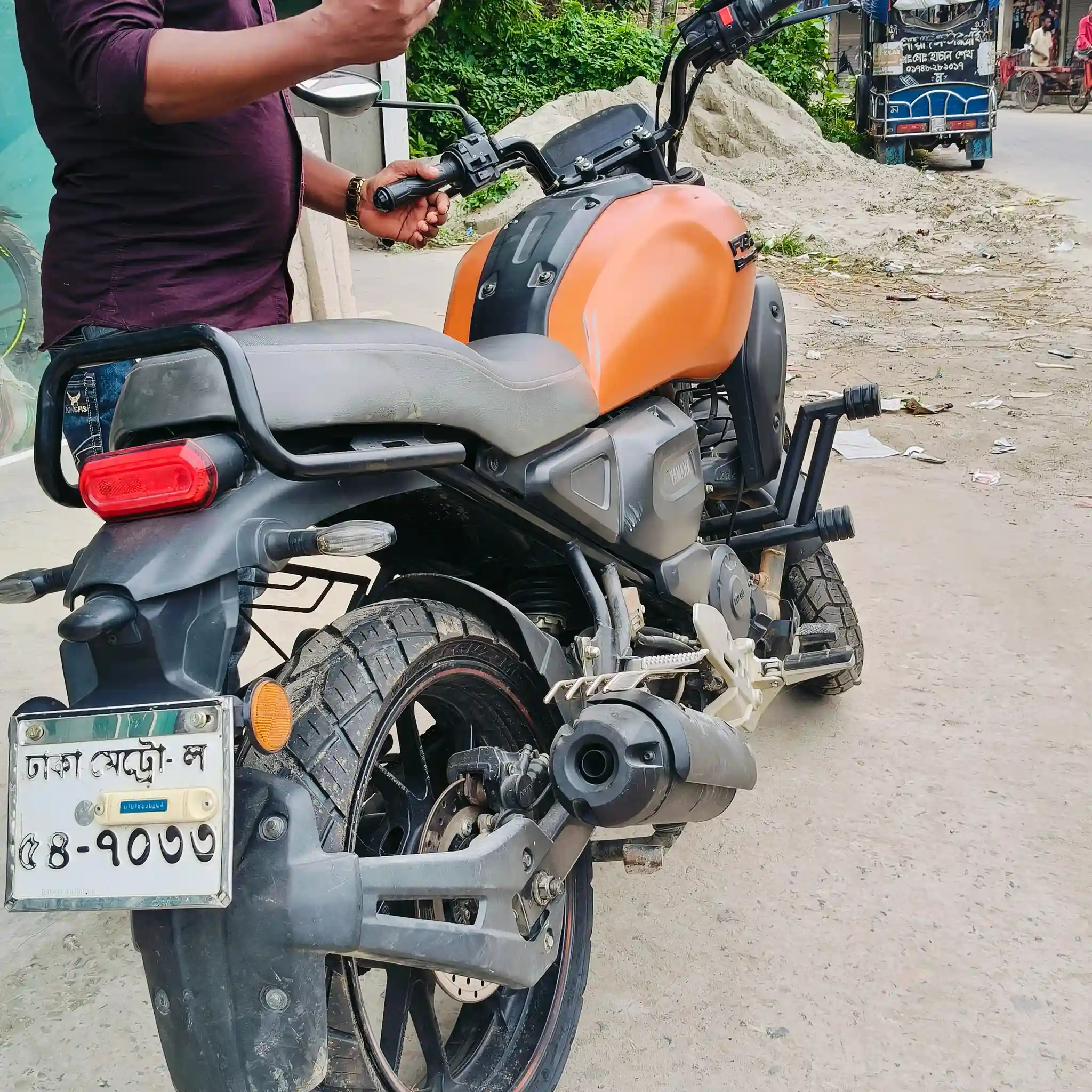 Yamaha FZX ABS Orange 9776KM thumbnail 2
