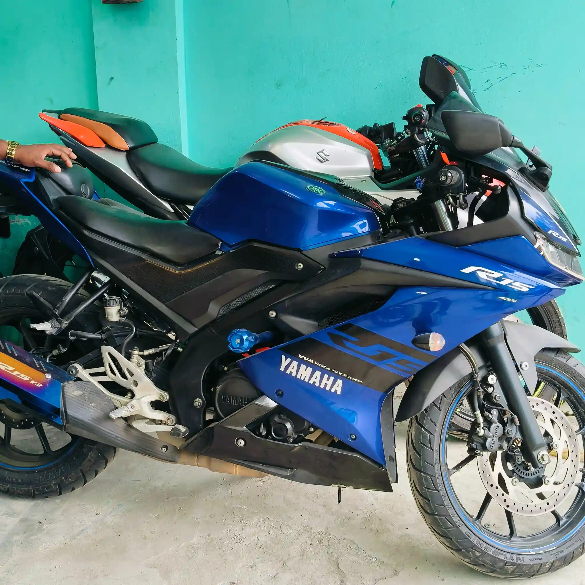 Yamaha R15 V3 ABS Black 6410KM