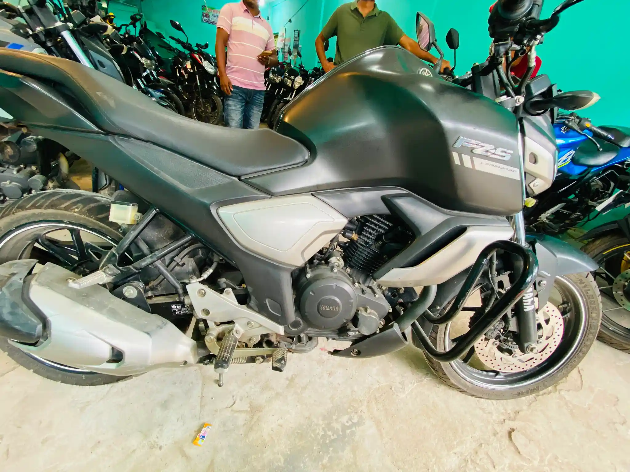 Yamaha FZS V3 3D ABS Green 23476K.M thumbnail 3