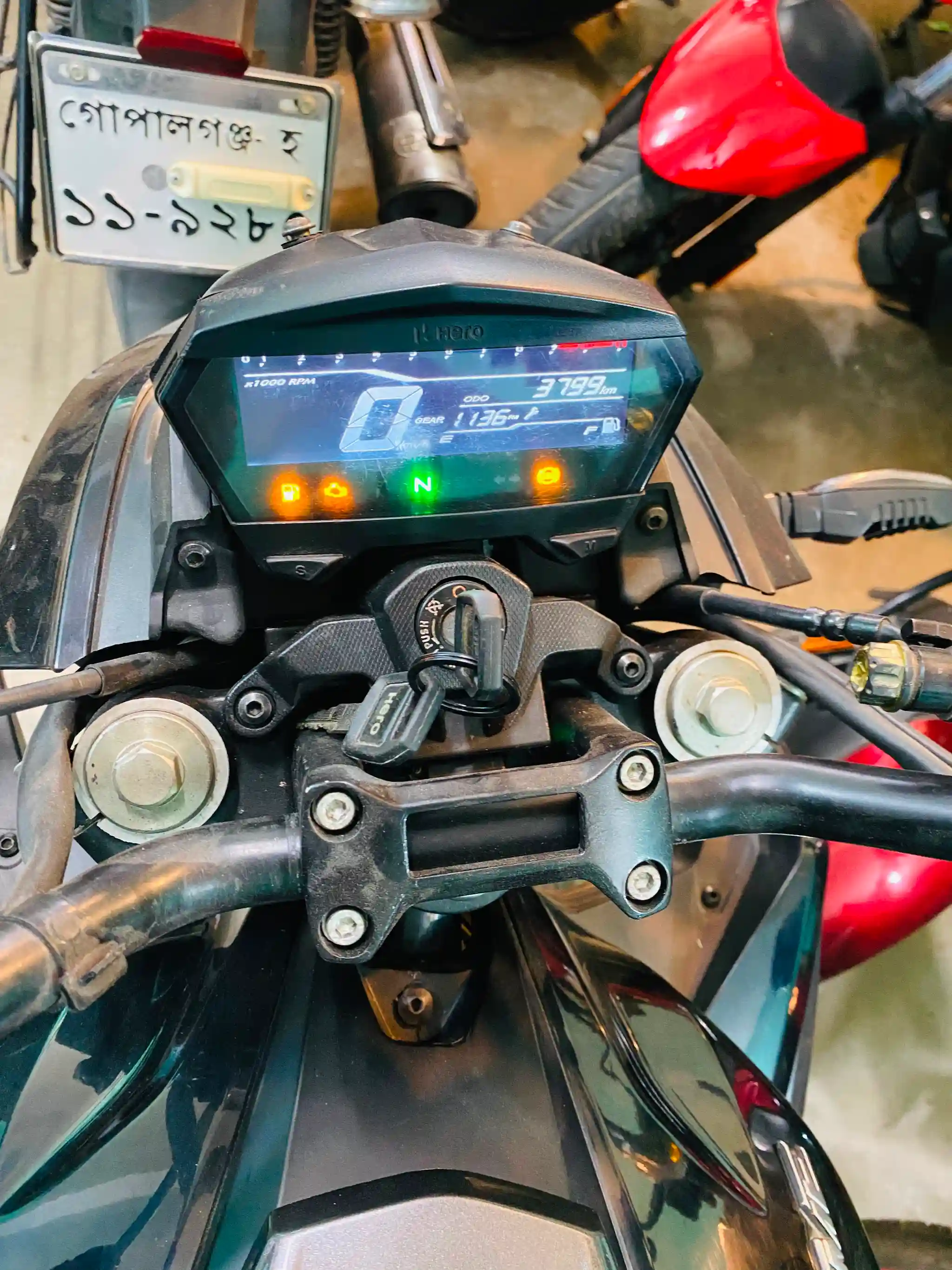  Hero Xtreme 125R ABS Gray 1136KM thumbnail 4