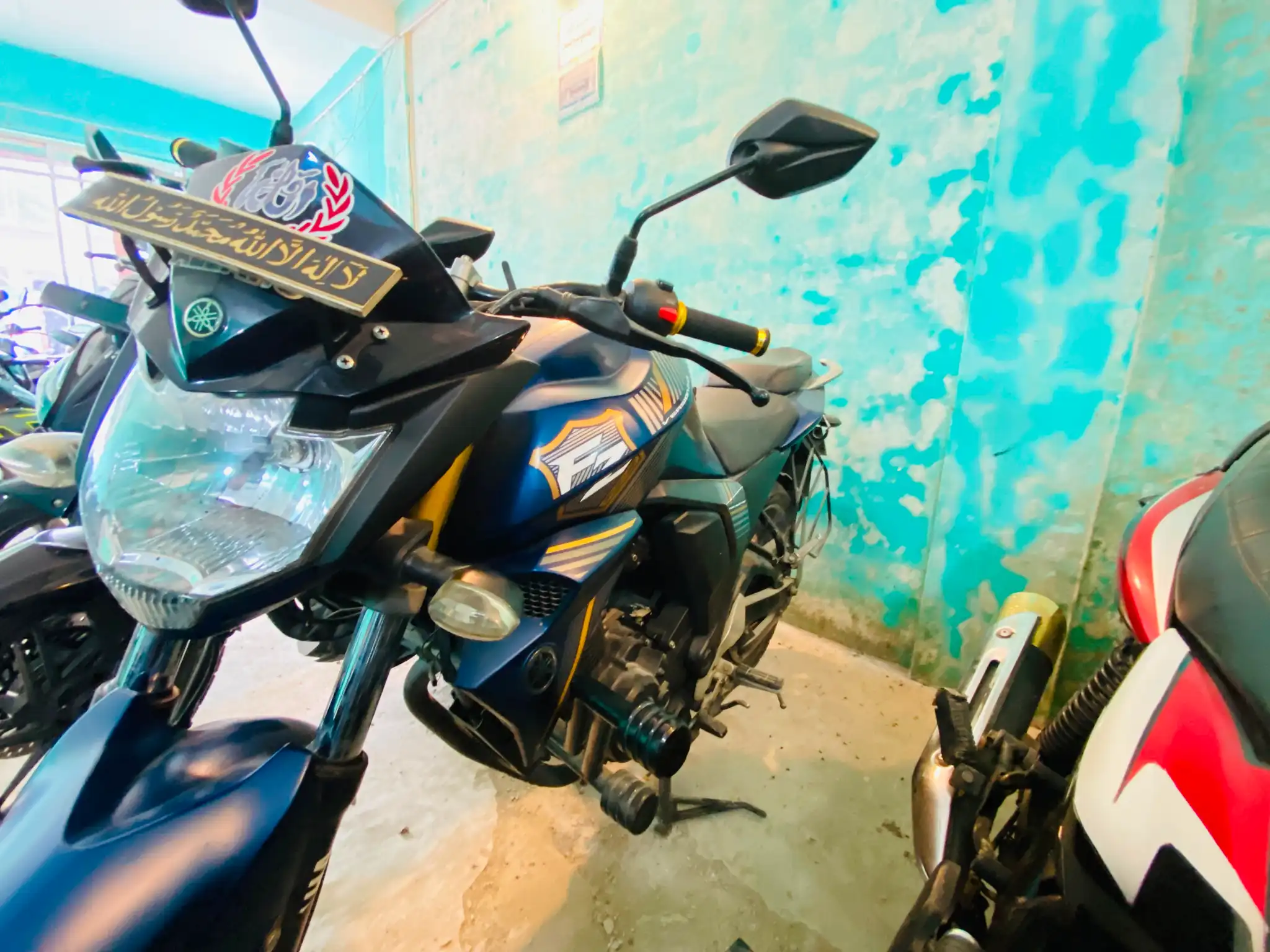 Yamaha FZS V2 D.D Bliue 5258KM  thumbnail 4
