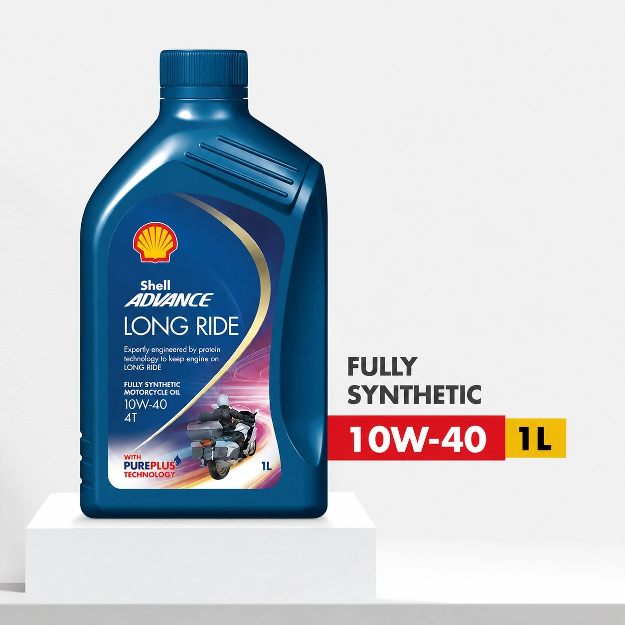 Shell Advance 4T Long Ride 10W40_SN/MA2_ 12x1L
