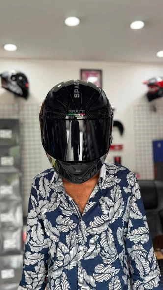 SPACE Cosmo Maze CARBON  Helmet thumbnail 2