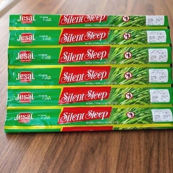 Silent sleep Mosquito repellent Incense Stick (Agarbati) with burner thumbnail 2