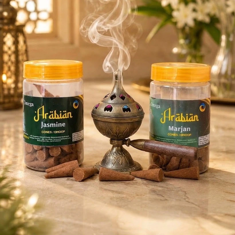 Floral Dhoop Cone Package 