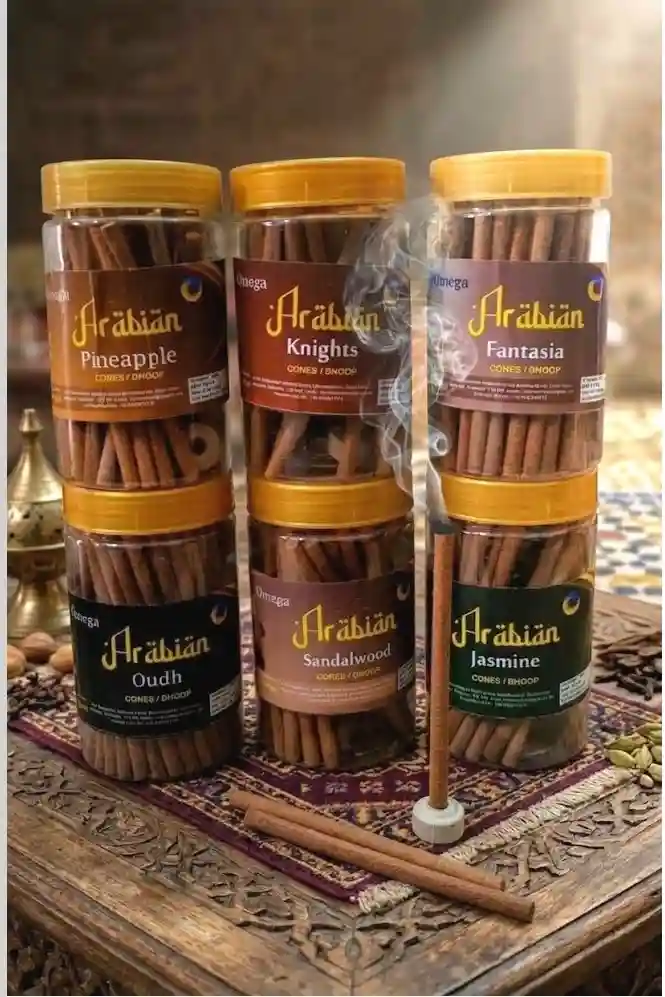 Omega Arabian Dhoop Sticks With Holder