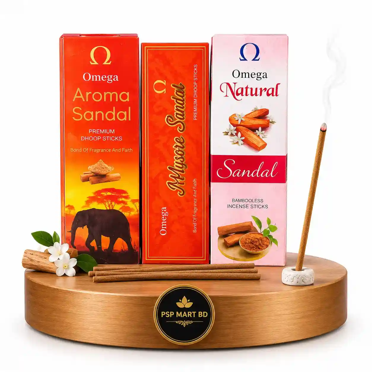  Sandal Fragrance Combo Pack