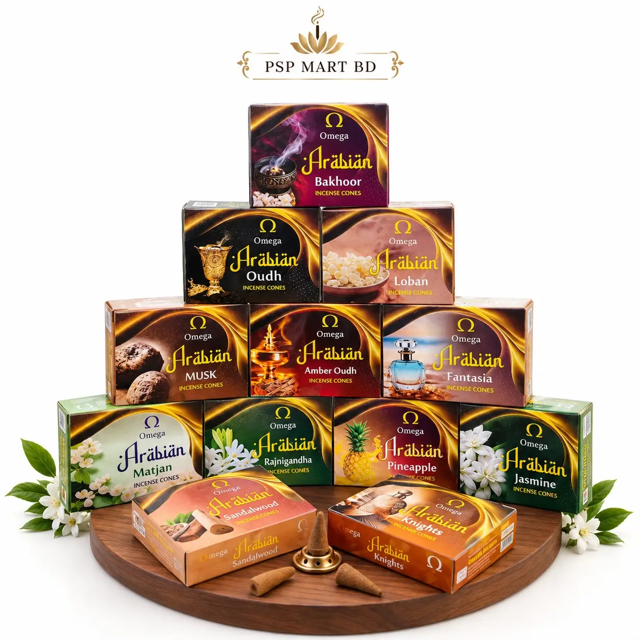 Arabian Incense Cone Full Box.