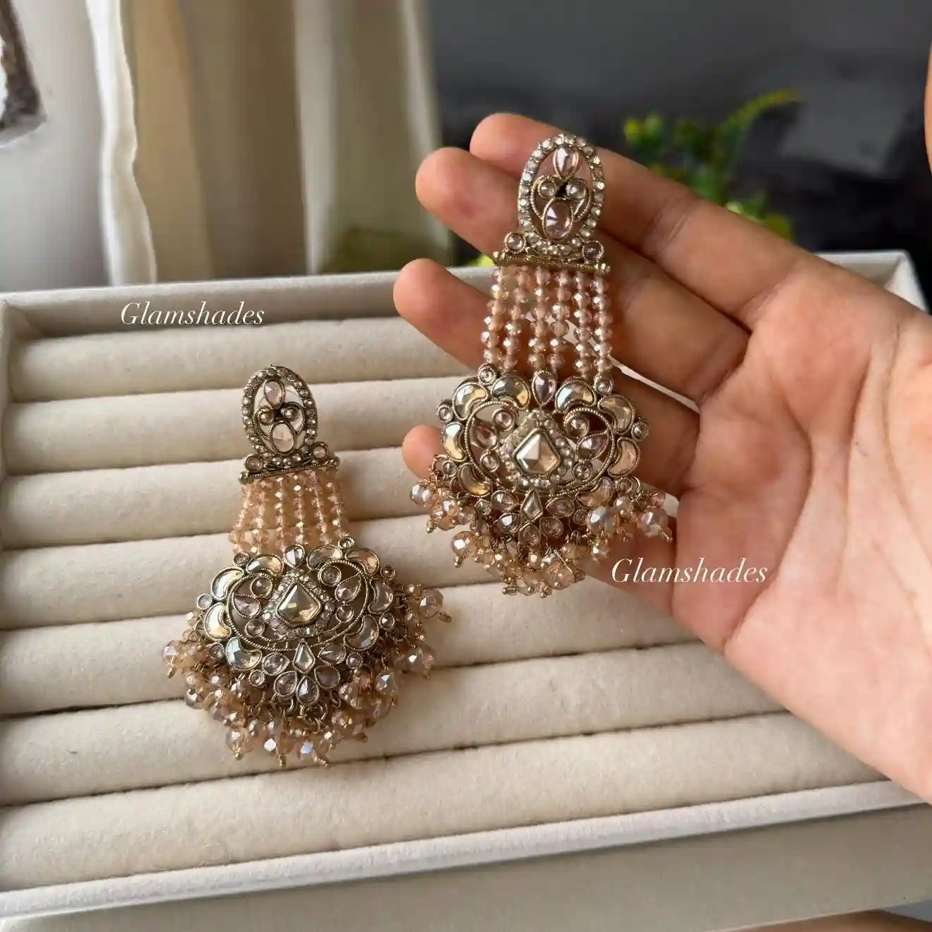 Noor-e-jahan statement earring