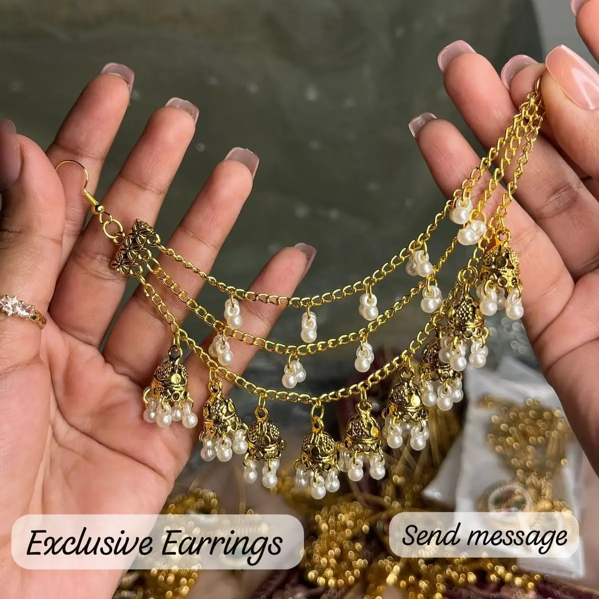 Mini 9 jhumka kantana 