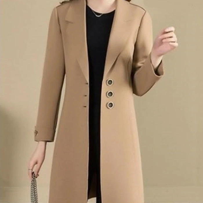 Denim Jeans Fabrics Winter Over Coat GH-935