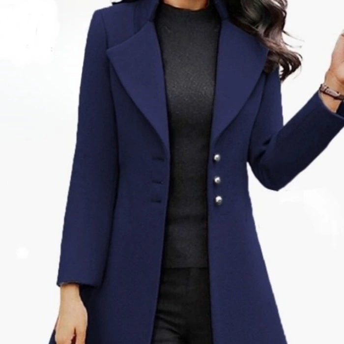 One Part Brush Fabrics Winter Over Coat GH-929