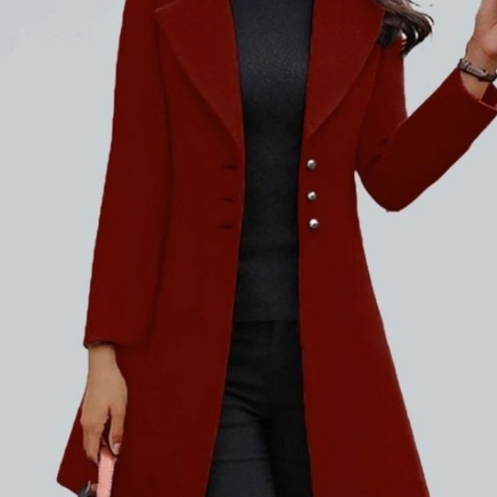 One Part Brush Fabrics Winter Over Coat GH-930