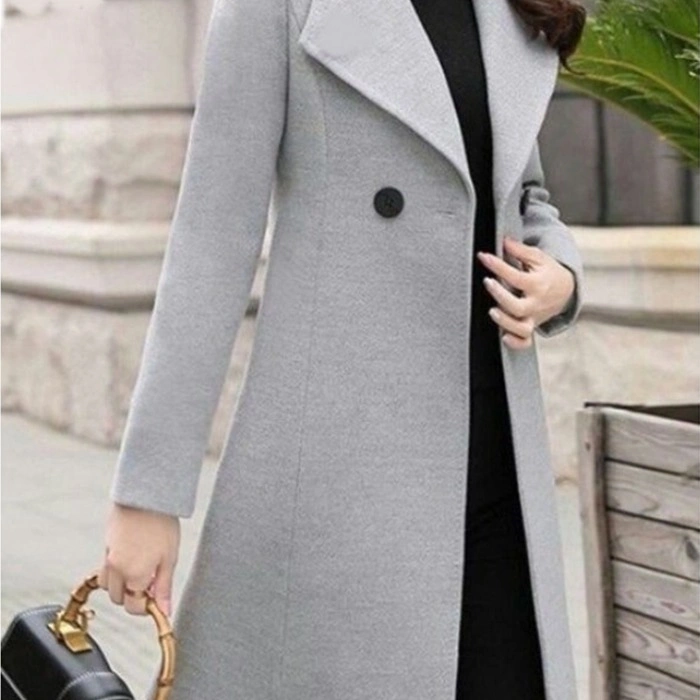 One Part Brush Fabrics Winter Over Coat GH-958