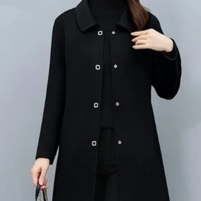 Denim Jeans Fabrics Winter Over Coat GH-957