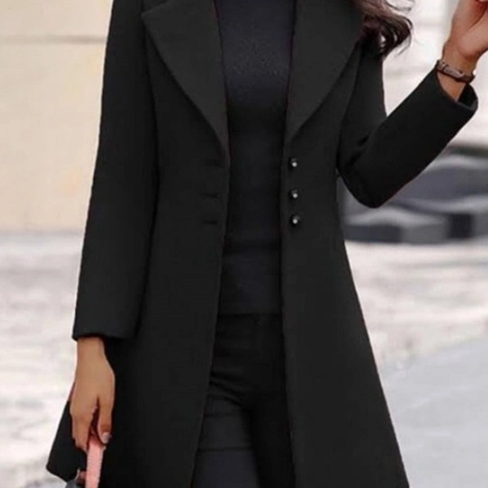 One Part Brush Fabrics Winter Over Coat GH-931