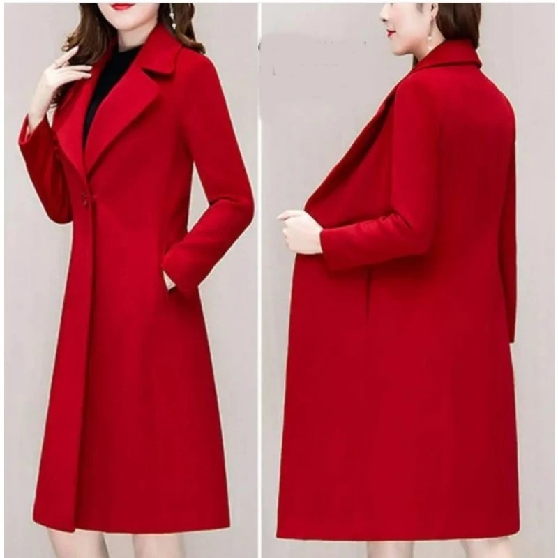 One Part Brush Fabrics Winter Over Coat GH-954