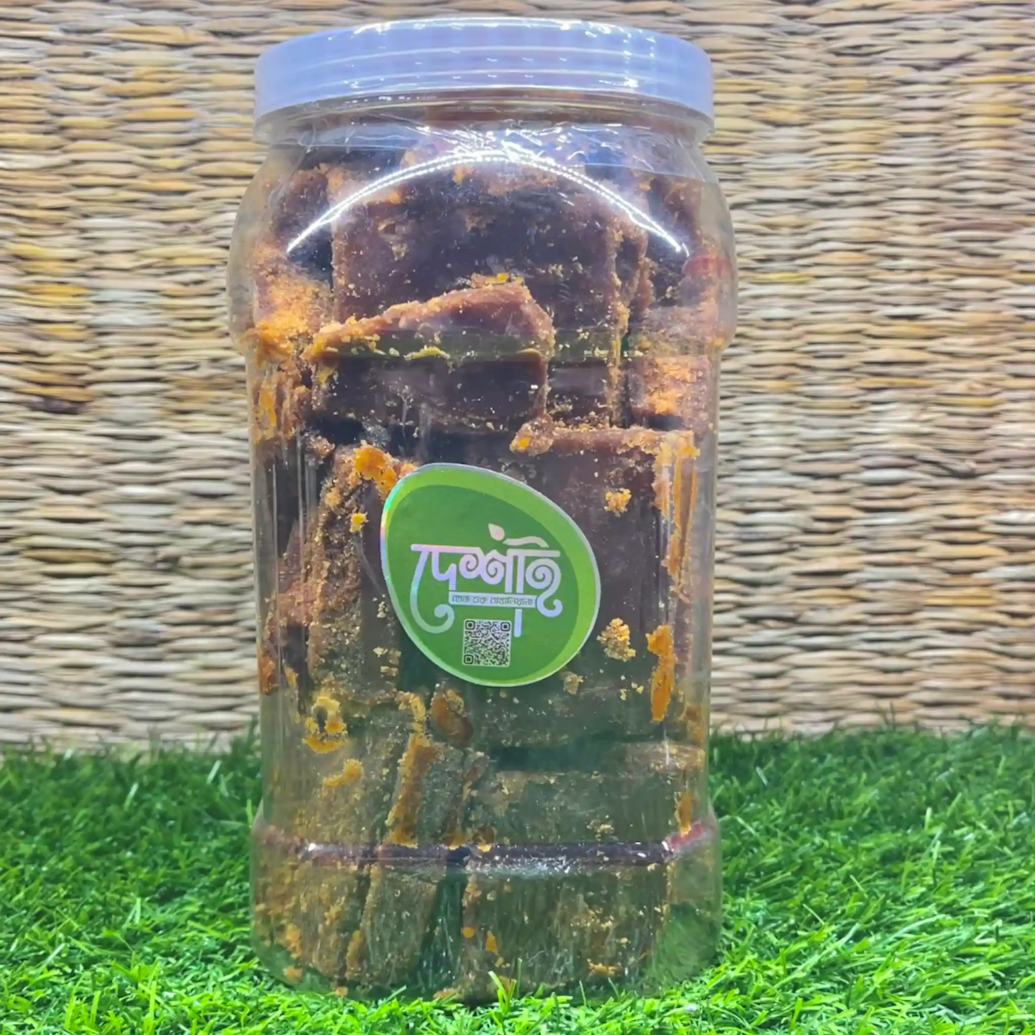 ১.৫ কেজি খেজুর পাটালি টুকরো (Block Patali)