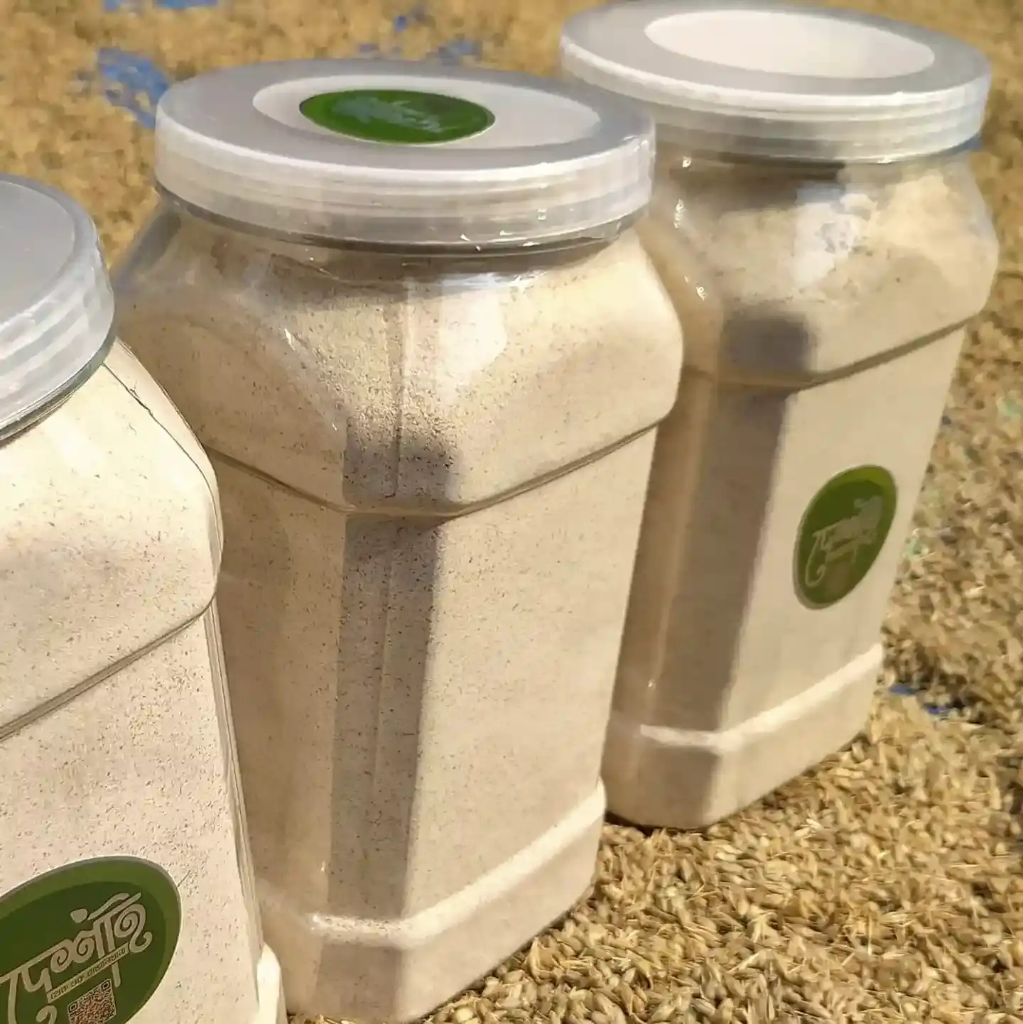 Barley Grist/ Talbina (ঢেঁকি ছাঁটা যবের ছাতু) thumbnail 4