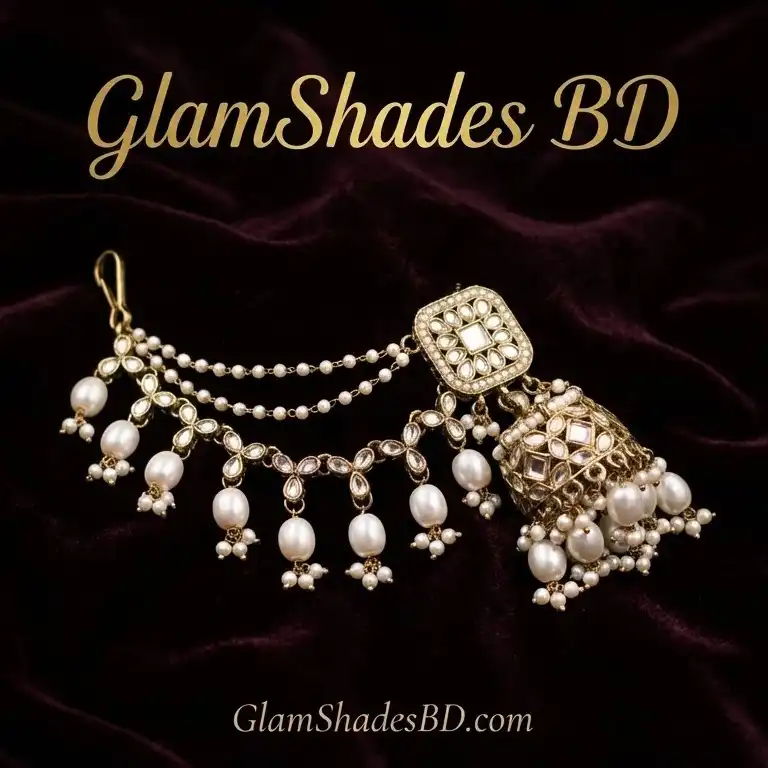 Bahubali Tana Jhumka(Square Shape)