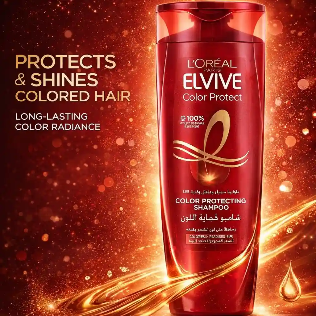 Loreal Elvive Colour Protect Caring Shampoo - 400ml