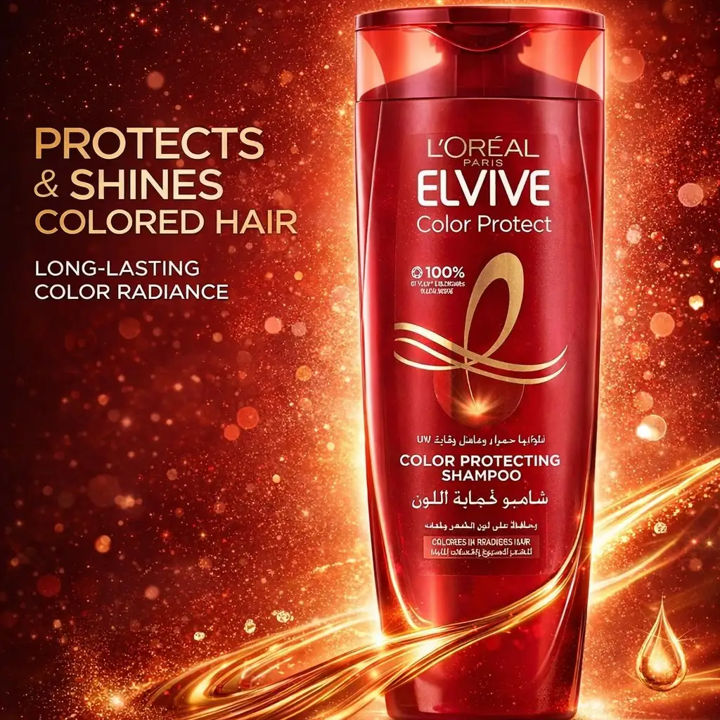 Loreal Elvive Colour Protect Caring Shampoo - 400ml