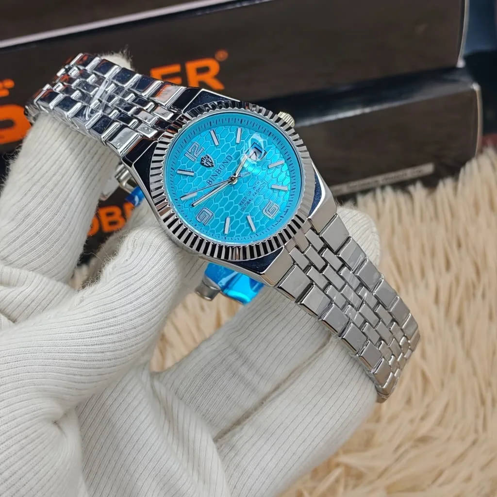 Binbond 8181 Silver Sky Man’s Watch 