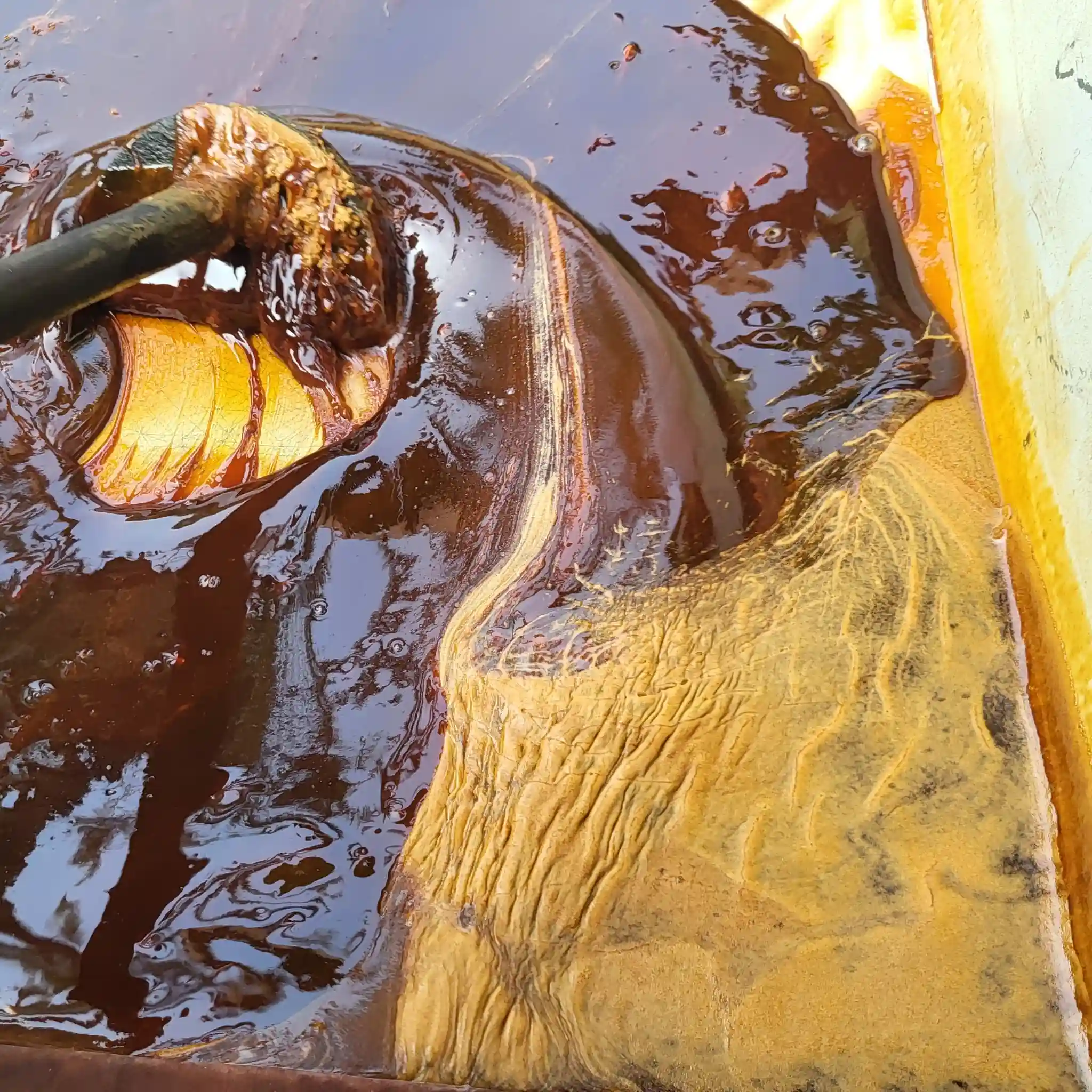 ঐতিহ্যবাহী খেজুরের নলেন /লিকুইড /রাব গুড় thumbnail 2