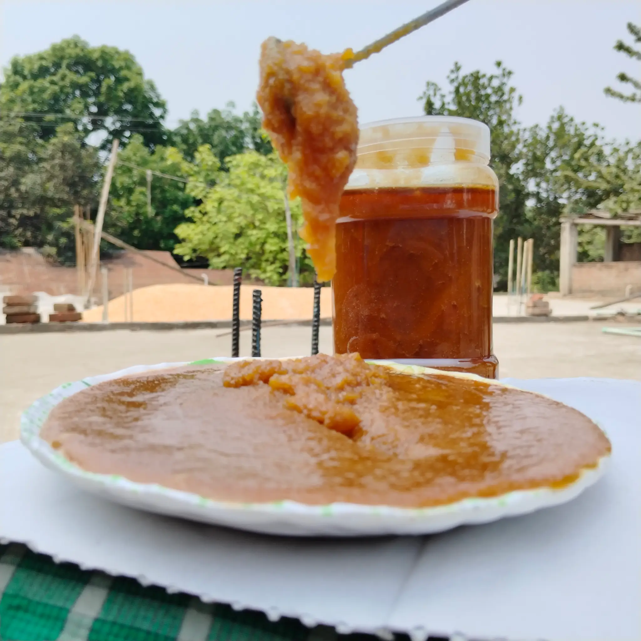  ঐতিহ্যবাহী খেজুর দানা গুড়  thumbnail 2