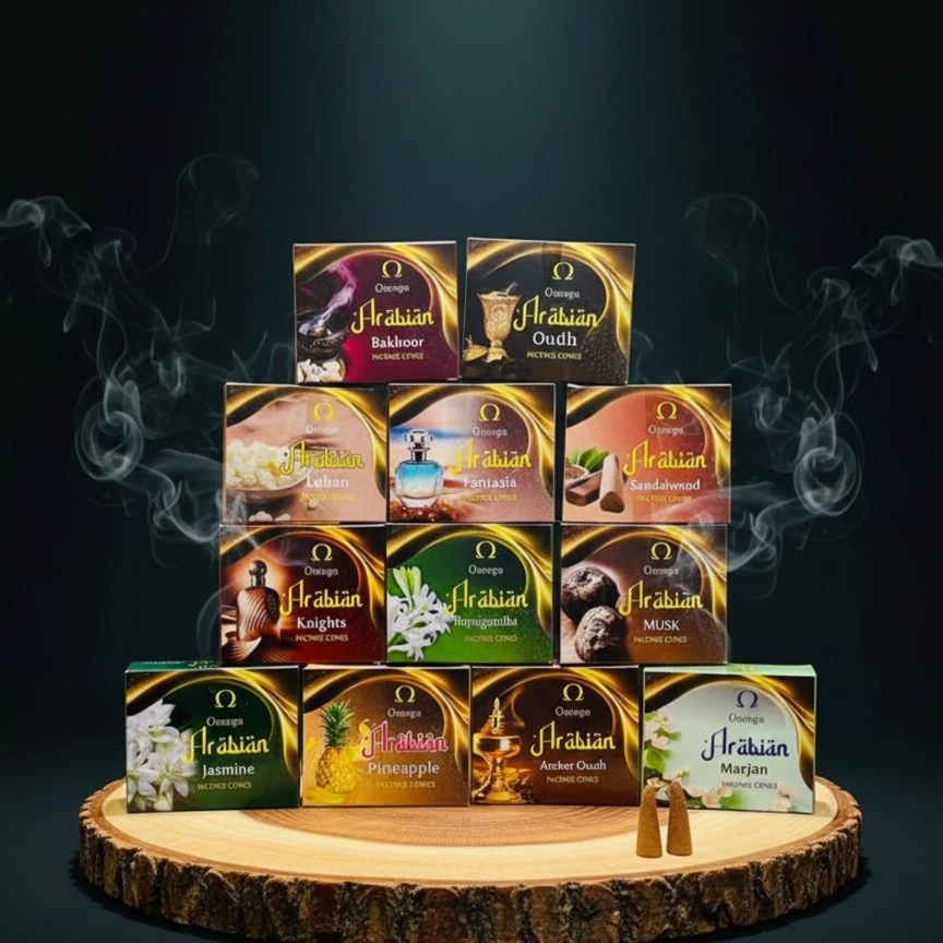 Arabian Bakhoor Cone Full Box 