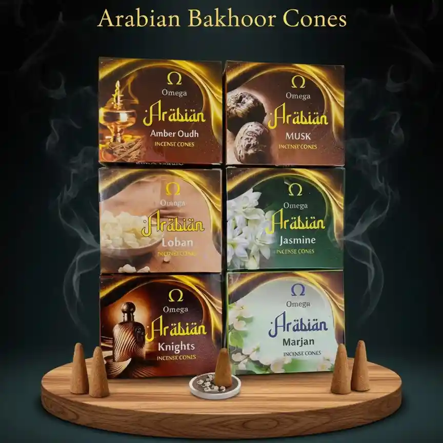 Arabian Bakhoor Cones Package-01