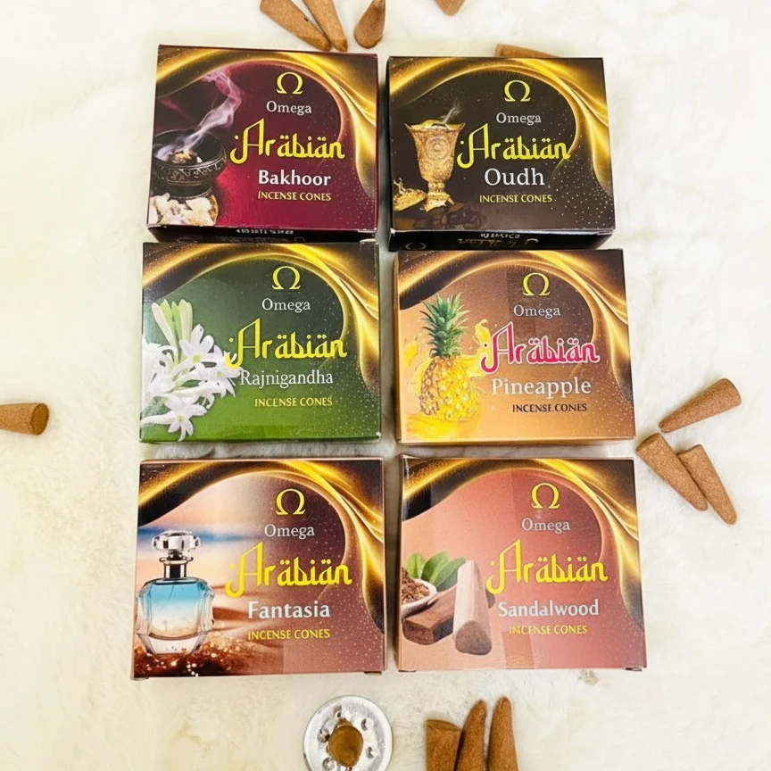 Arabian Bakhoor Cones Package-02