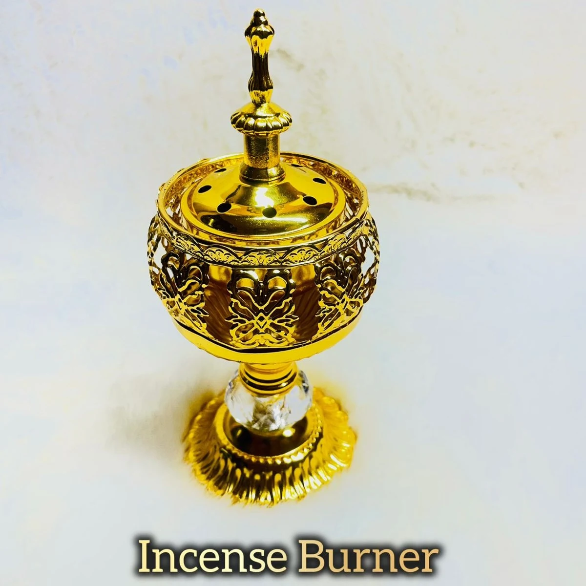 Royal Gold Incense Burner thumbnail 2