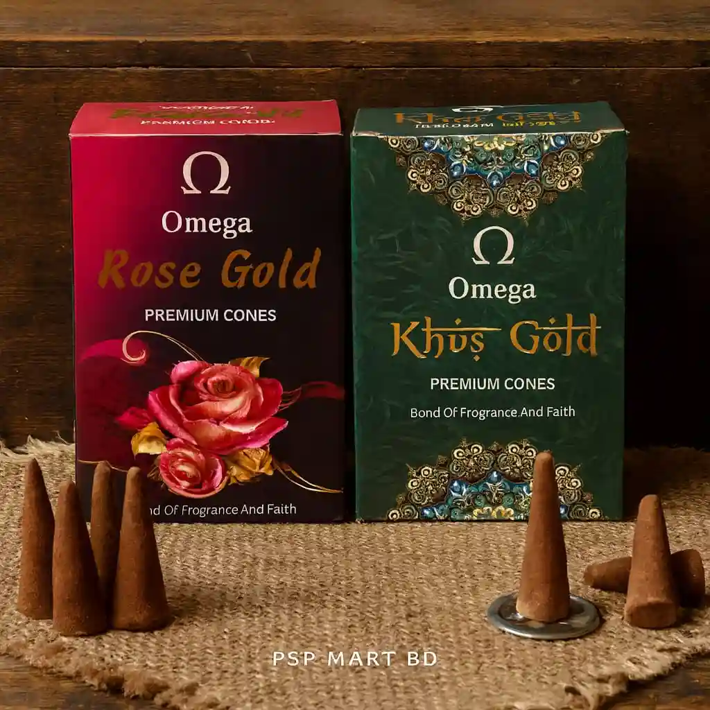 Rose-Khus Arabian Gold Cones Combo