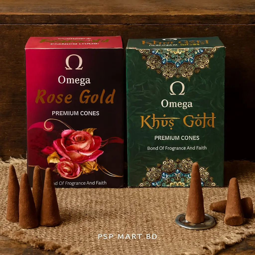 Rose-Khus Arabian Gold Cones Combo