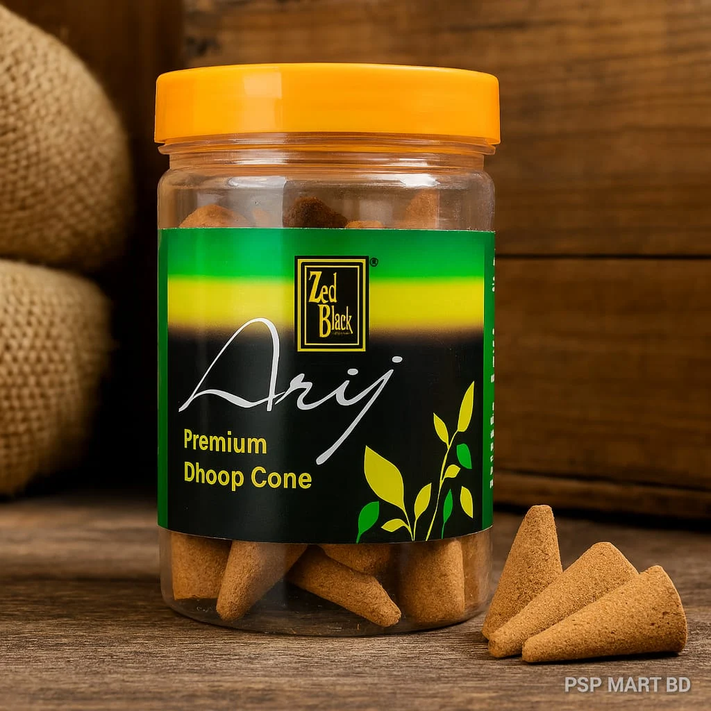Arij Dhoop Cone Jar Mix Fragrance
