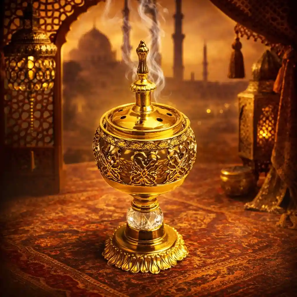 Royal Gold Incense Burner